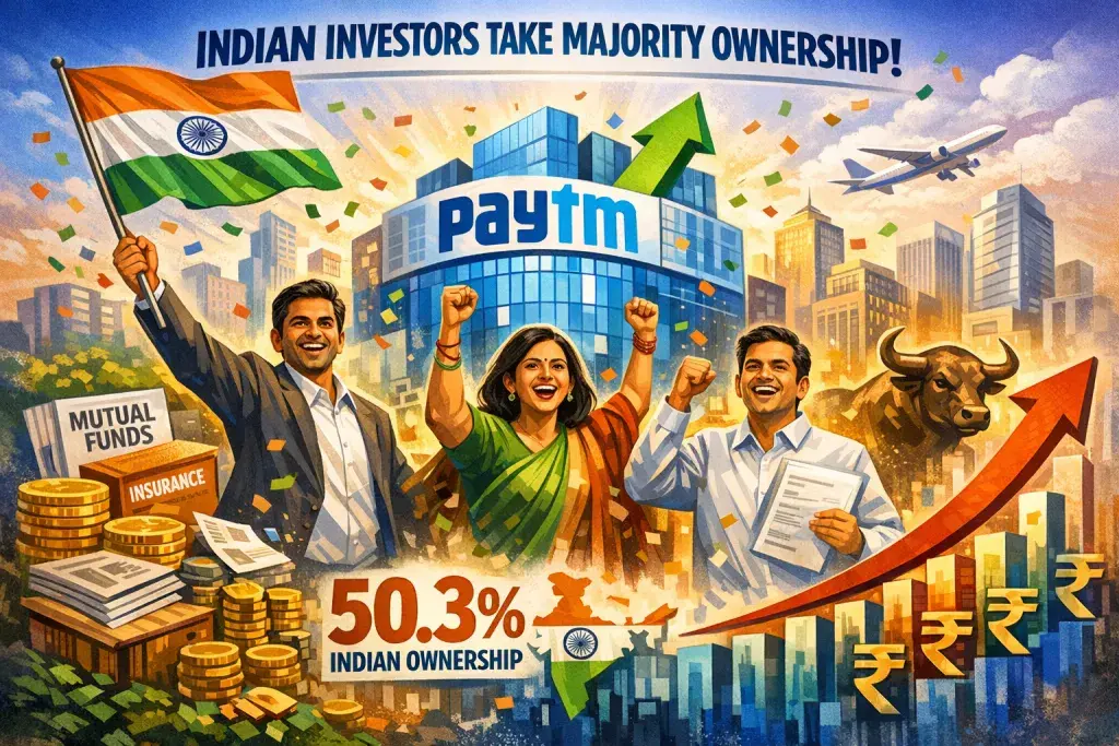 Paytm Crosses a Milestone as Indian Investors Claim Majority Ownership