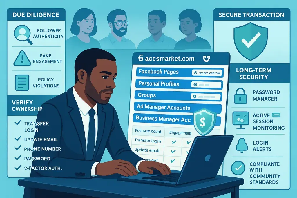 How to Safely Purchase and Secure Facebook Pages and Social Media Profiles from Trusted Marketplaces